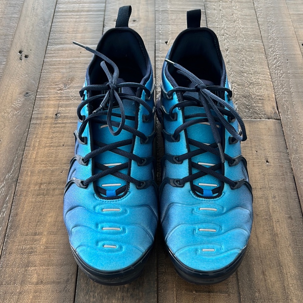 Blue Nike Air VaporMax Plus Size 9.5